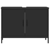 VidaXL Wastafelkast Zwart 80x30x60 cm - 34% Korting