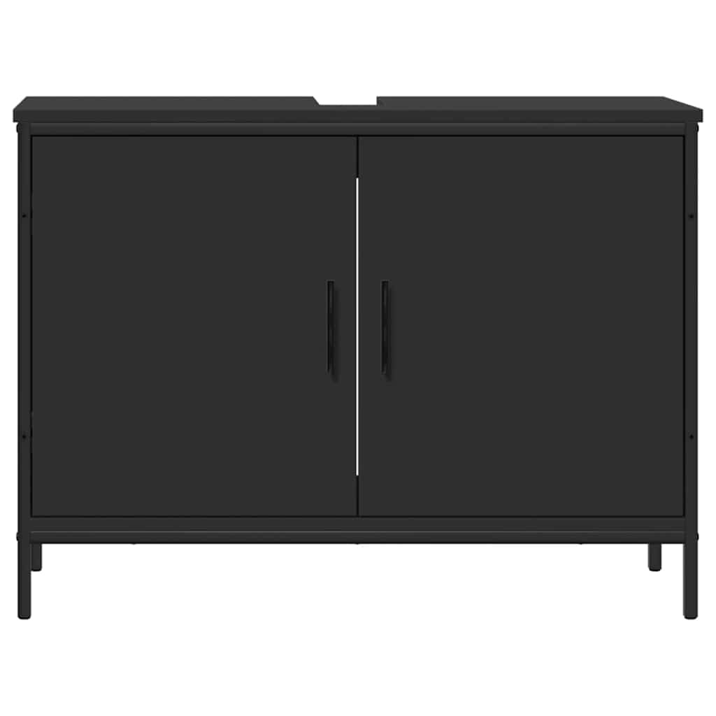 VidaXL Wastafelkast Zwart 80x30x60 cm - 34% Korting