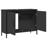VidaXL Wastafelkast Zwart 80x30x60 cm - 34% Korting