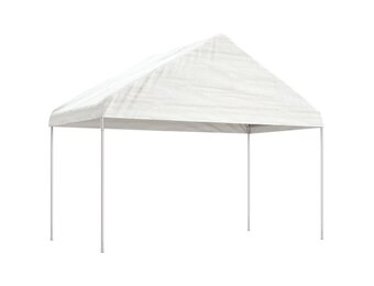 Wit Prieel met Dak - 35% Korting!