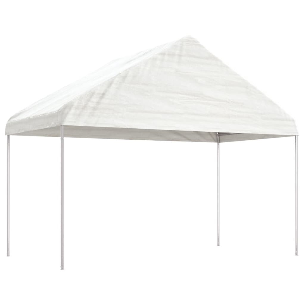 Wit Prieel met Dak - 35% Korting!
