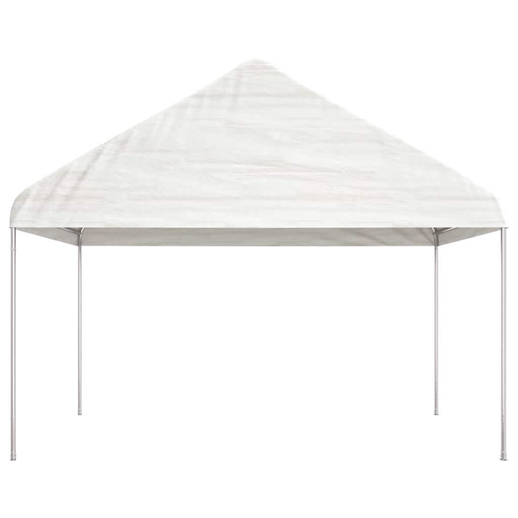 Wit Prieel met Dak - 35% Korting!