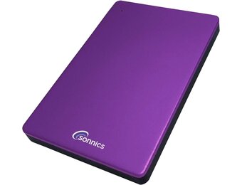 1TB Externe Harde Schijf Paars - USB 3.1 - 34% Korting
