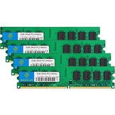 8GB DDR2 RAM Kit: 4x2GB 800MHz PC2-6400 - 57% Korting!