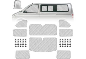 VW T5 T6 LWB California Zonwering Set 8-delig | 59% Korting