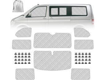 VW T5 T6 LWB California Zonwering Set 8-delig | 59% Korting