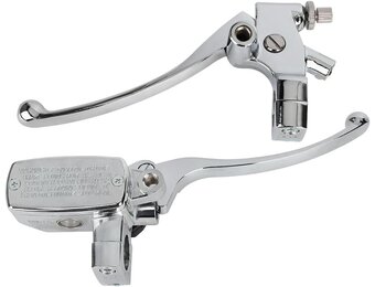 Chroom Koppelingshendel & Remhoofdcilinder Set - Honda Motoren (53% Korting)