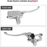 Chroom Koppelingshendel & Remhoofdcilinder Set - Honda Motoren (53% Korting)