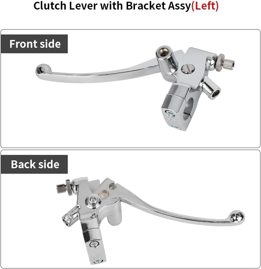 Chroom Koppelingshendel & Remhoofdcilinder Set - Honda Motoren (53% Korting)