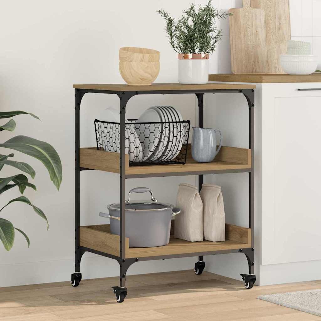 Keuken Trolley Artisan Eiken - Gereduceerd!
