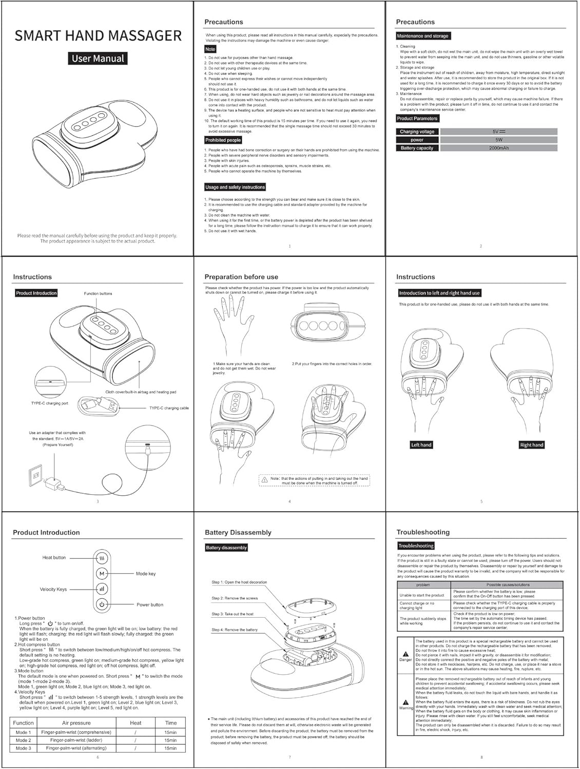 Elektrische Handmassager - Verlichting Artritis & Carpale Tunnel (34% Korting)