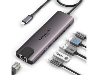USB-C Hub 6-in-1 met 4K HDMI & 100W PD - 33% Korting