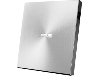 Ultraslanke DVD-brander met M-DISC, USB-C/A, Win/Mac, Zilver (34% korting)