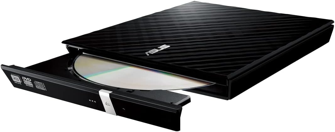 Ultraslanke DVD-brander met M-DISC, USB-C/A, Win/Mac, Zilver (34% korting)