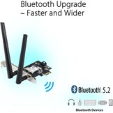 WiFi 6E PCIe Netwerkkaart met Bluetooth 5.2 - 33% Korting!