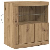 vidaXL Dressoir Bruin Bewerkt Hout - 29% Korting!