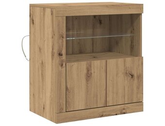 vidaXL Dressoir Bruin Bewerkt Hout - 29% Korting!