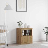 vidaXL Dressoir Bruin Bewerkt Hout - 29% Korting!