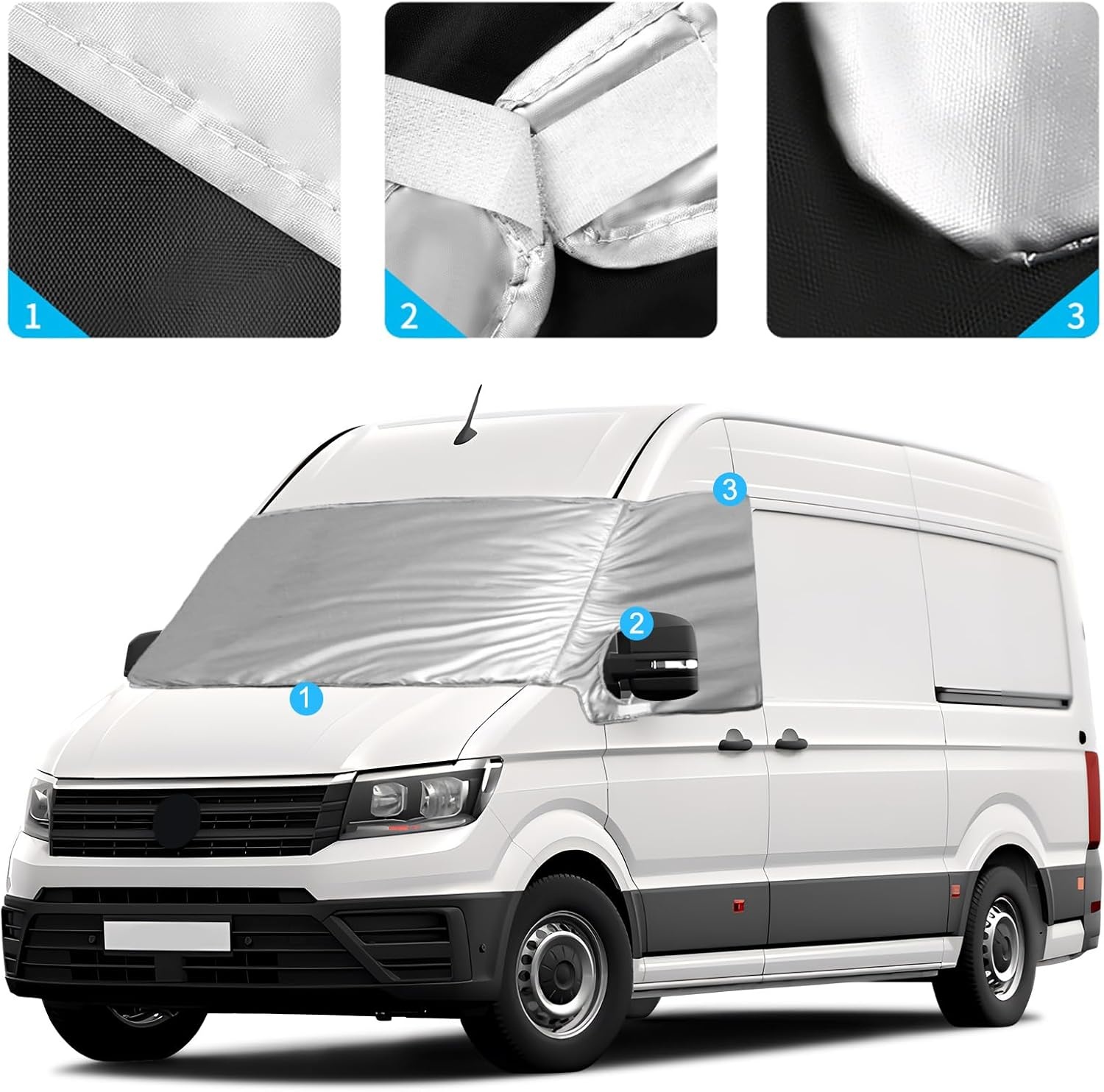Voorruitbescherming VW Crafter 2018-2023 Grand California - 34% Korting