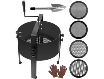 Tuinzeef RVS met Handslinger - 29% Korting