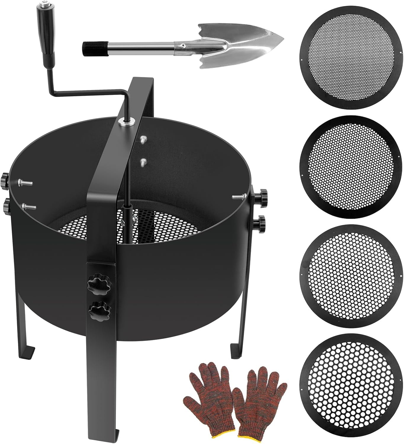 Tuinzeef RVS met Handslinger - 29% Korting