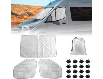 Zonnescherm set Mercedes Sprinter 2019-2024 | 3-delig | 34% Korting