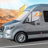 Zonnescherm set Mercedes Sprinter 2019-2024 | 3-delig | 34% Korting