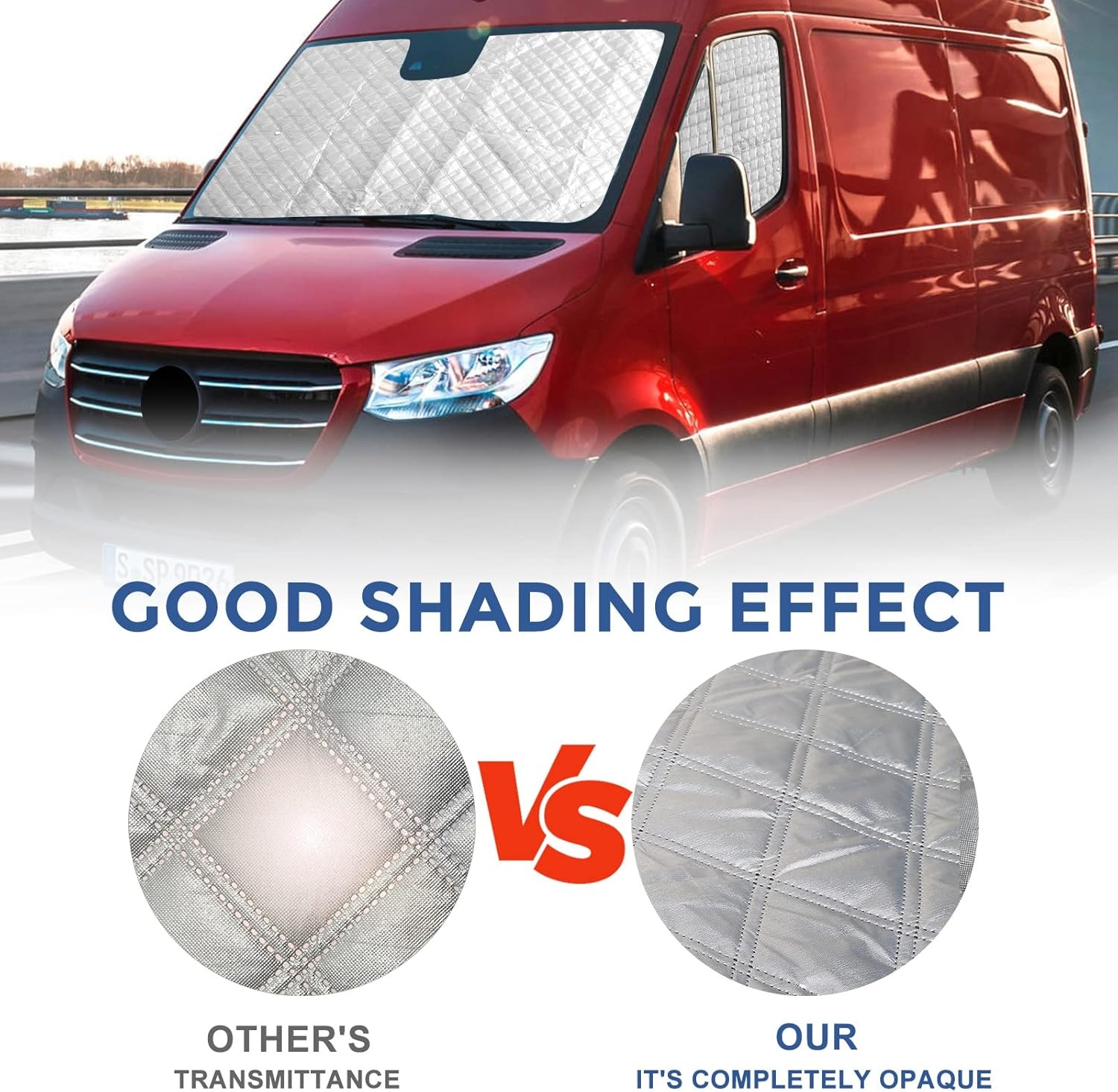 Zonnescherm set Mercedes Sprinter 2019-2024 | 3-delig | 34% Korting