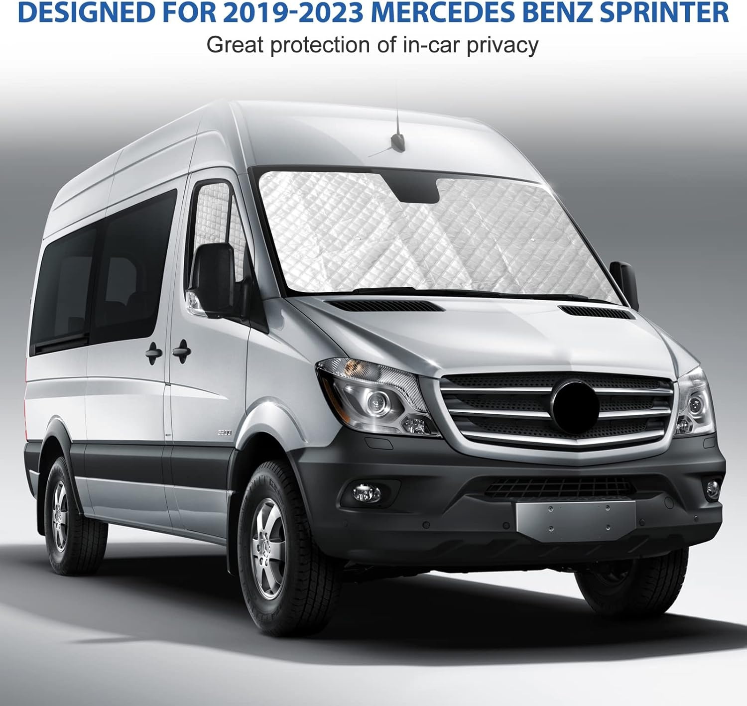 Zonnescherm set Mercedes Sprinter 2019-2024 | 3-delig | 34% Korting