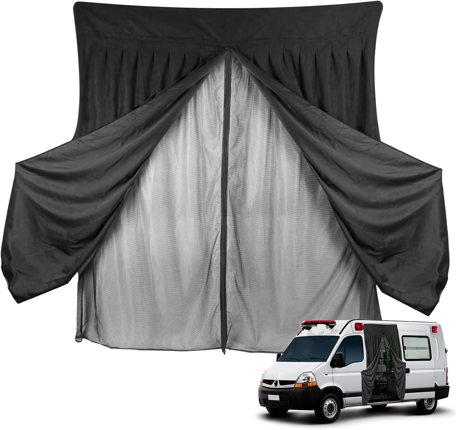 Muggennet voor Renault Master (2010-2024) - Zijdeur - 34% Korting