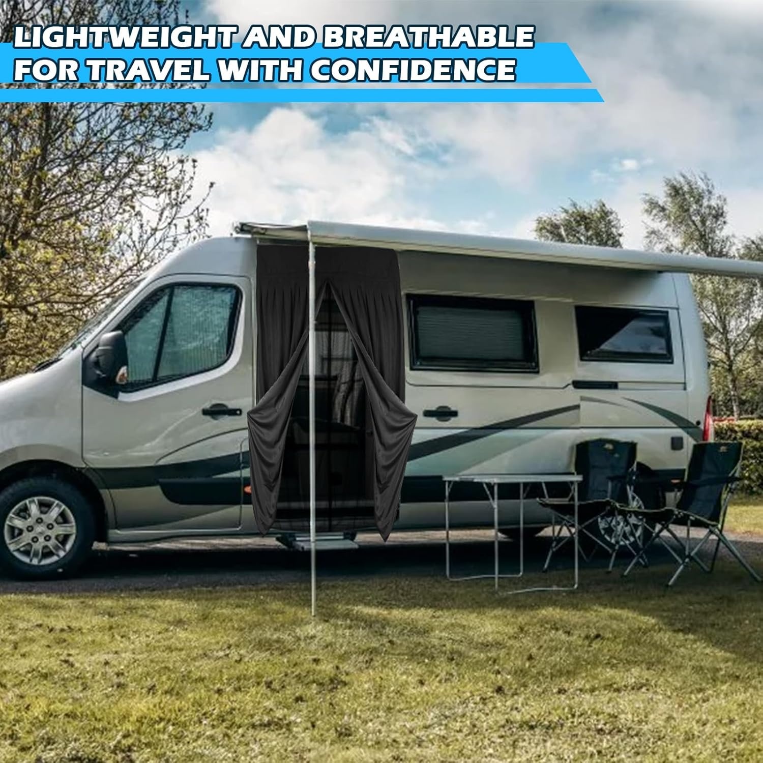 Muggennet voor Renault Master (2010-2024) - Zijdeur - 34% Korting