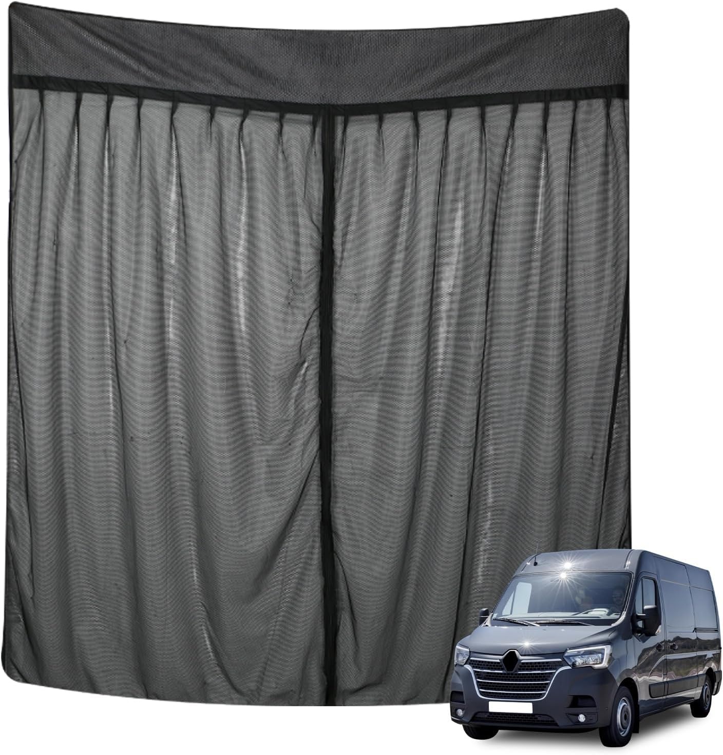 Muggennet voor Renault Master (2010-2024) - Zijdeur - 34% Korting