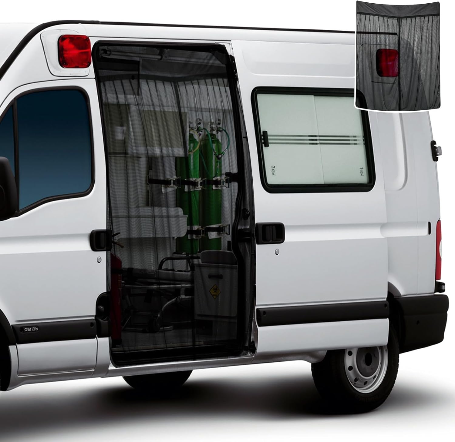 Muggennet voor Renault Master (2010-2024) - Zijdeur - 34% Korting