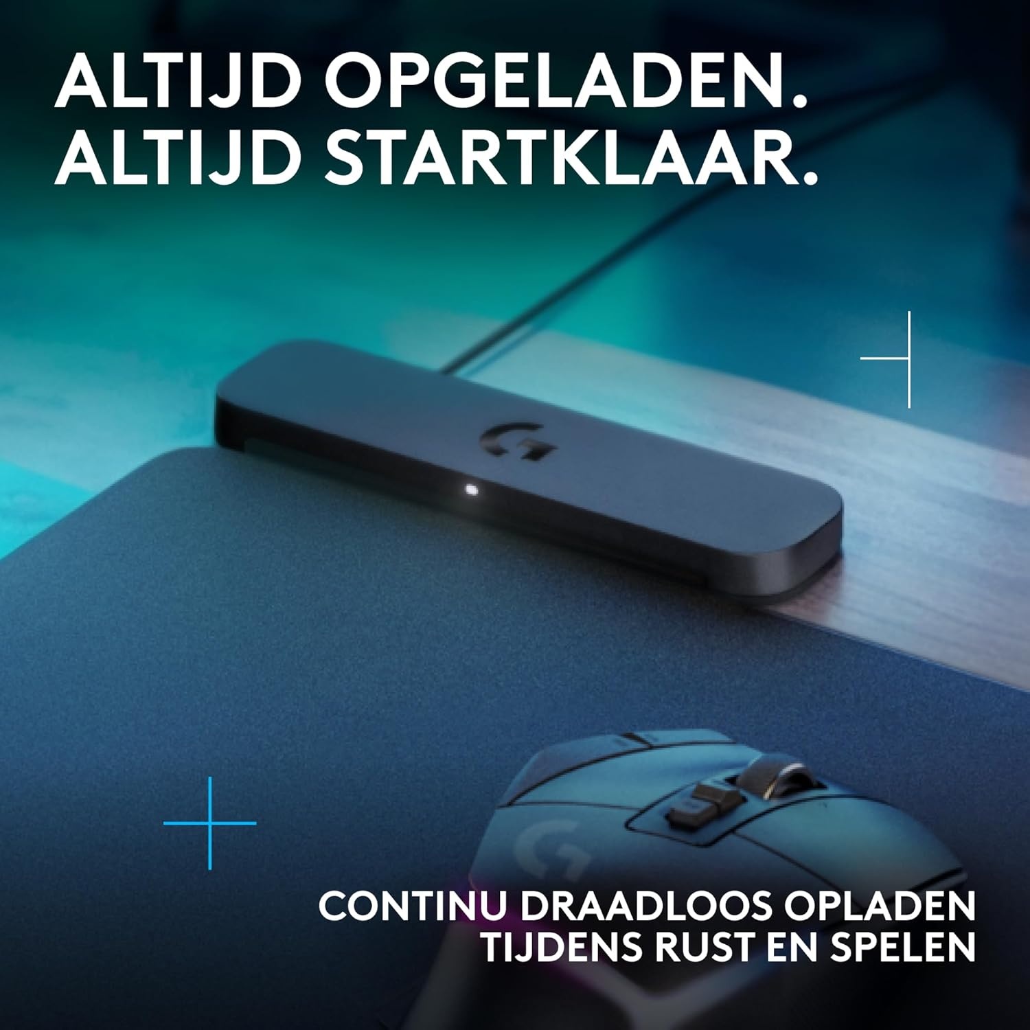 Logitech G POWERPLAY Draadloze Oplaadmuismat - 34% Korting!