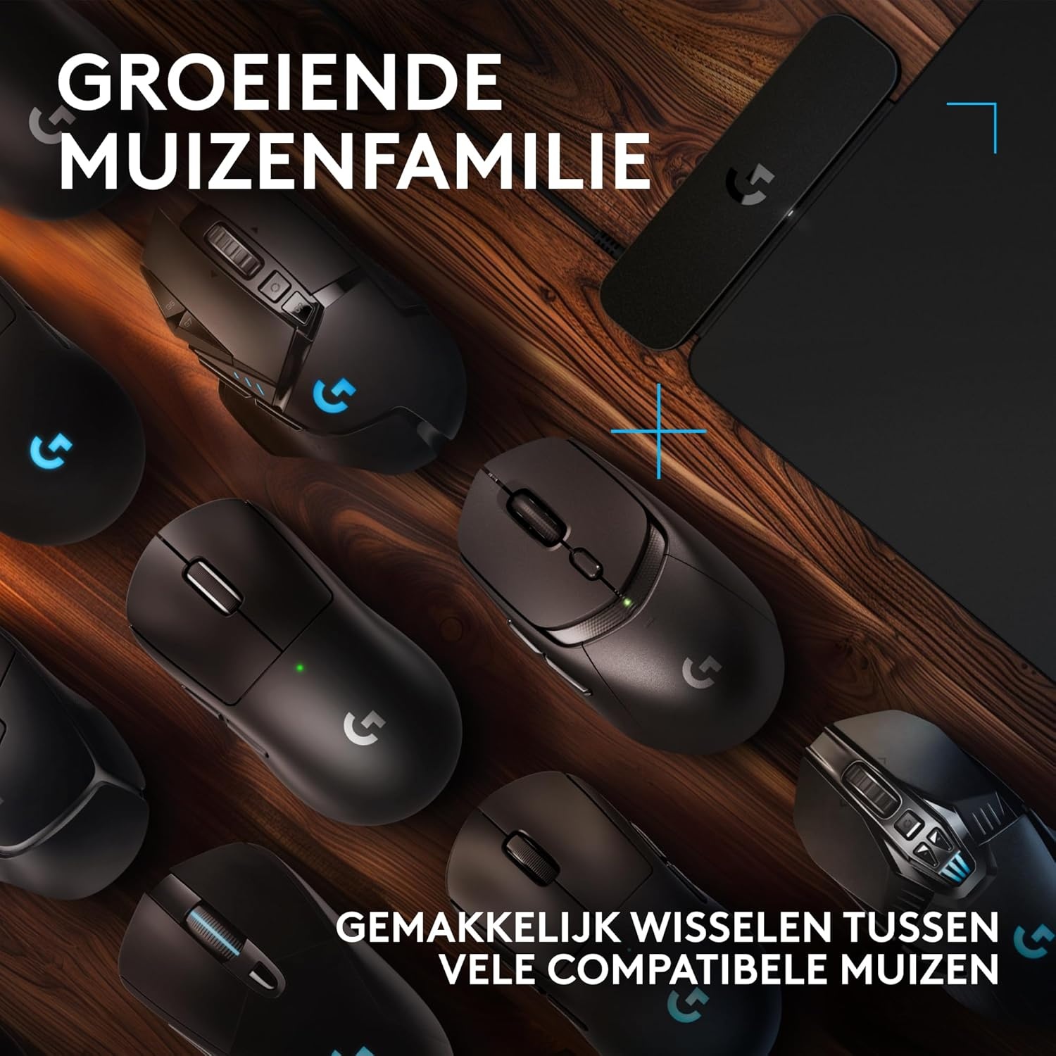 Logitech G POWERPLAY Draadloze Oplaadmuismat - 34% Korting!