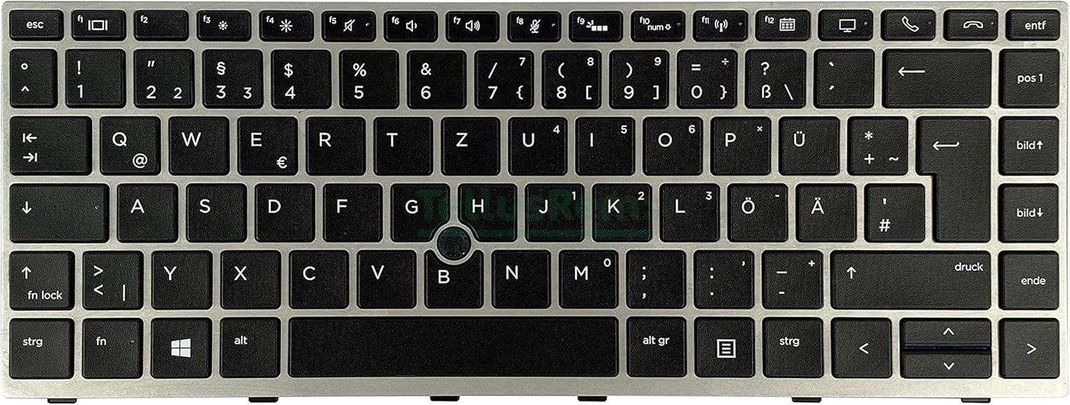 Geretourneerd Duits QWERTZ Toetsenbord met Achtergrondverlichting - 33% Korting