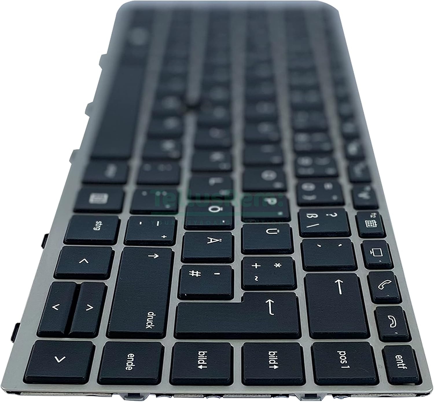 Geretourneerd Duits QWERTZ Toetsenbord met Achtergrondverlichting - 33% Korting