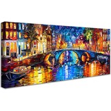 Canvas met Witte Bloemen Boom, 53% Korting!