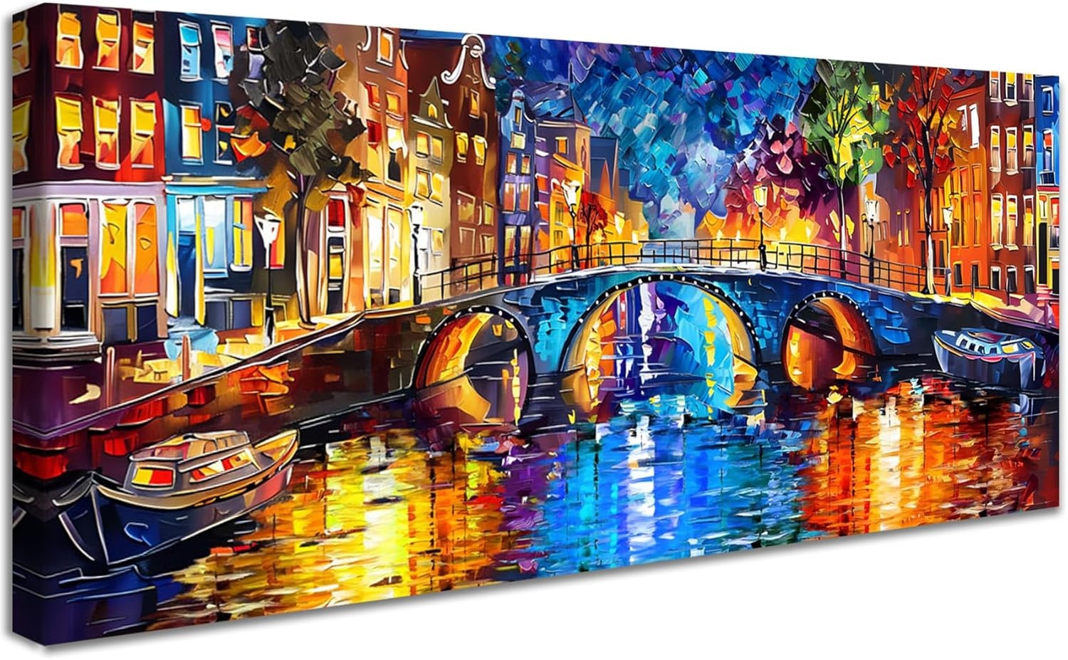 Canvas met Witte Bloemen Boom, 53% Korting!