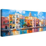 Canvas met Witte Bloemen Boom, 53% Korting!