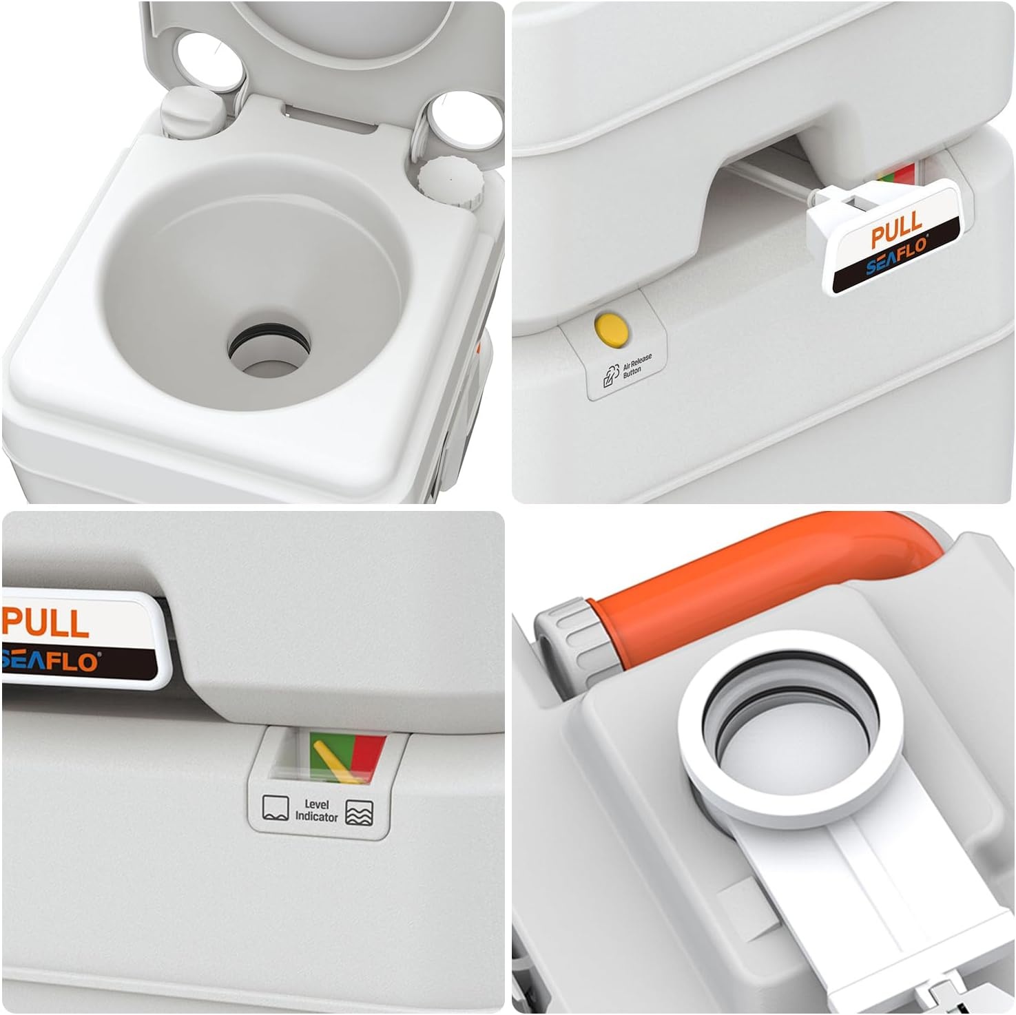 Seaflo Draagbaar Toilet 20L