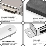 Magneetsluitingen met nagels, magneten voor kastdeuren, magneetvergrendeling kast, magneet kastdeuren, magneet deursluiter, magneet voor kastdeuren, sterke kastmagneten, deurmagneet, balkondeur