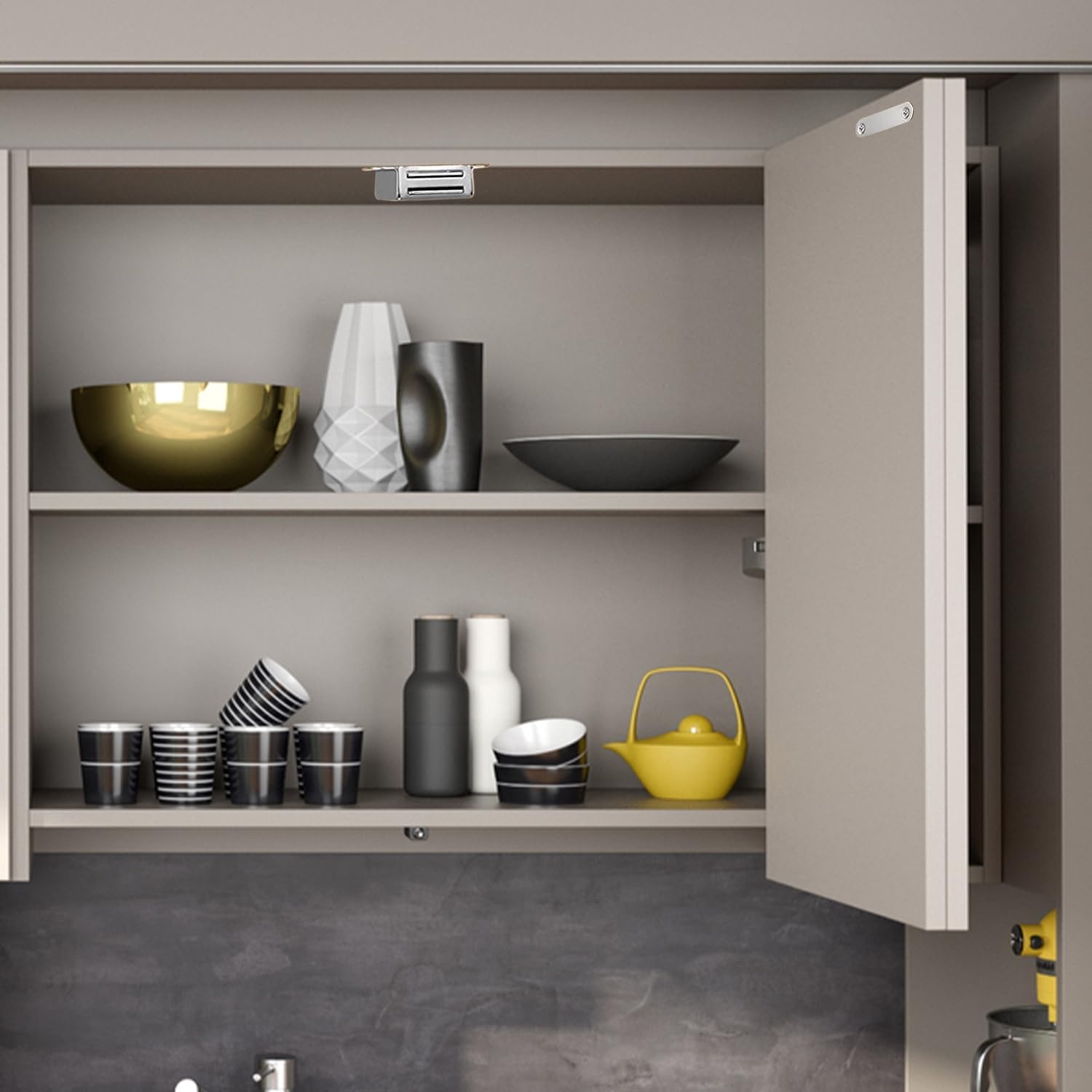 Magneetsluitingen met nagels, magneten voor kastdeuren, magneetvergrendeling kast, magneet kastdeuren, magneet deursluiter, magneet voor kastdeuren, sterke kastmagneten, deurmagneet, balkondeur
