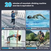 Trap Stepper voor Home Gym Oefening, Trap Master Opvouwbaar, Verticale Klimmer Machine voor Full-Body Training, 300 lbs Laadvermogen (horizontale balk)