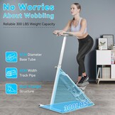 Trap Stepper voor Home Gym Oefening, Trap Master Opvouwbaar, Verticale Klimmer Machine voor Full-Body Training, 300 lbs Laadvermogen (horizontale balk)