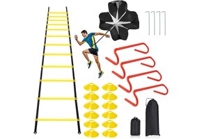 22-delige Trainingsset: Snelheid, Behendigheid & Kracht - 69% Korting!