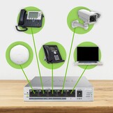 Zyxel 5-poorts Gigabit Unmanaged met 4 x PoE+, 60 Watt PoE budget, Levenslange garantie [GS1005HP]