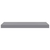 Zwevende Wandschappen Set van 4 - 60x23,5 cm MDF Grijs met 60% Korting!