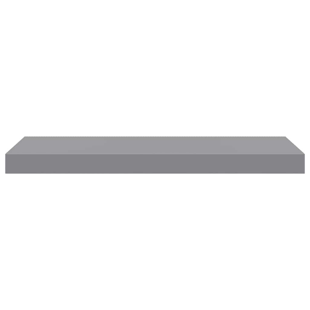 Zwevende Wandschappen Set van 4 - 60x23,5 cm MDF Grijs met 60% Korting!