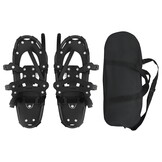 vidaXL 3 in 1 sneeuwschoenen met wandelschoenen Zwart 21 inches